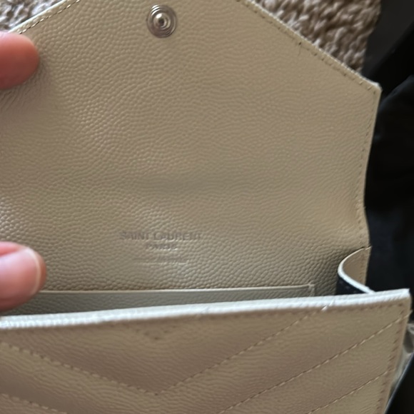 Saint Laurent small matelasse small envelope wallet - Picture 2 of 3